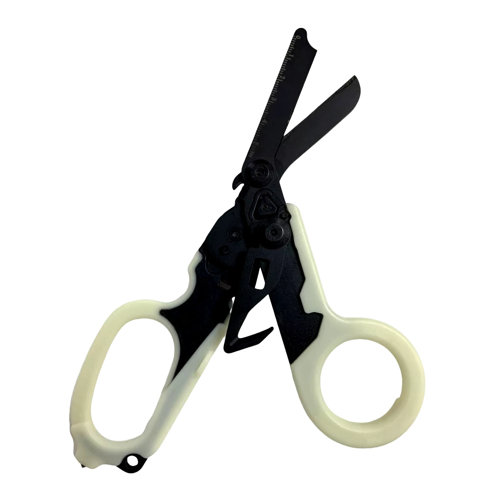 Multifunction Mini Portable Emergency Raptors Shears Tactical Folding Scissors Outdoor Survival Tool