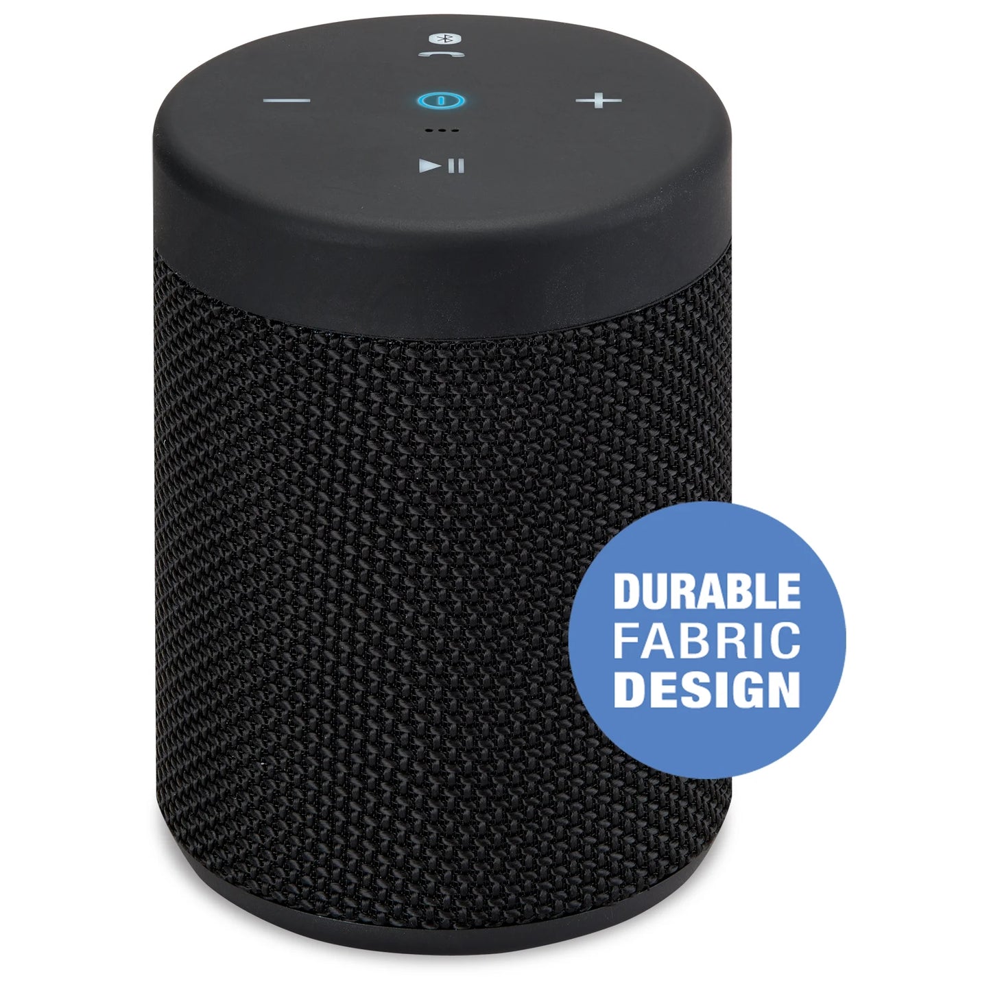 ISBW108 Waterproof Fabric Wireless Bluetooth Speaker - Black