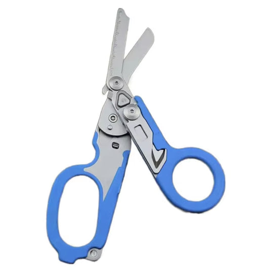 Multifunction Mini Portable Emergency Raptors Shears Tactical Folding Scissors Outdoor Survival Tool